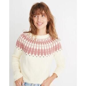 Madewell Fair Isle Pullover Sweater